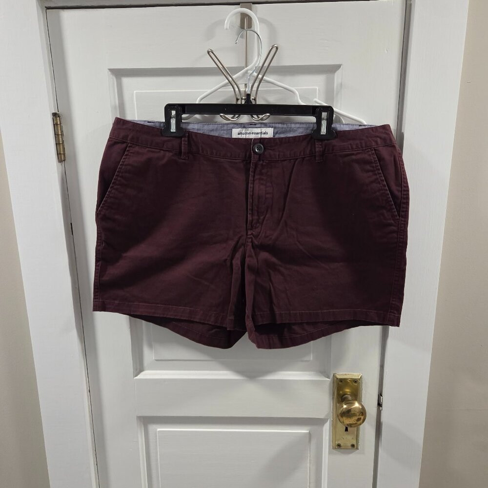 Amazon Essentials Twill Shorts - Eggplant purple - 16